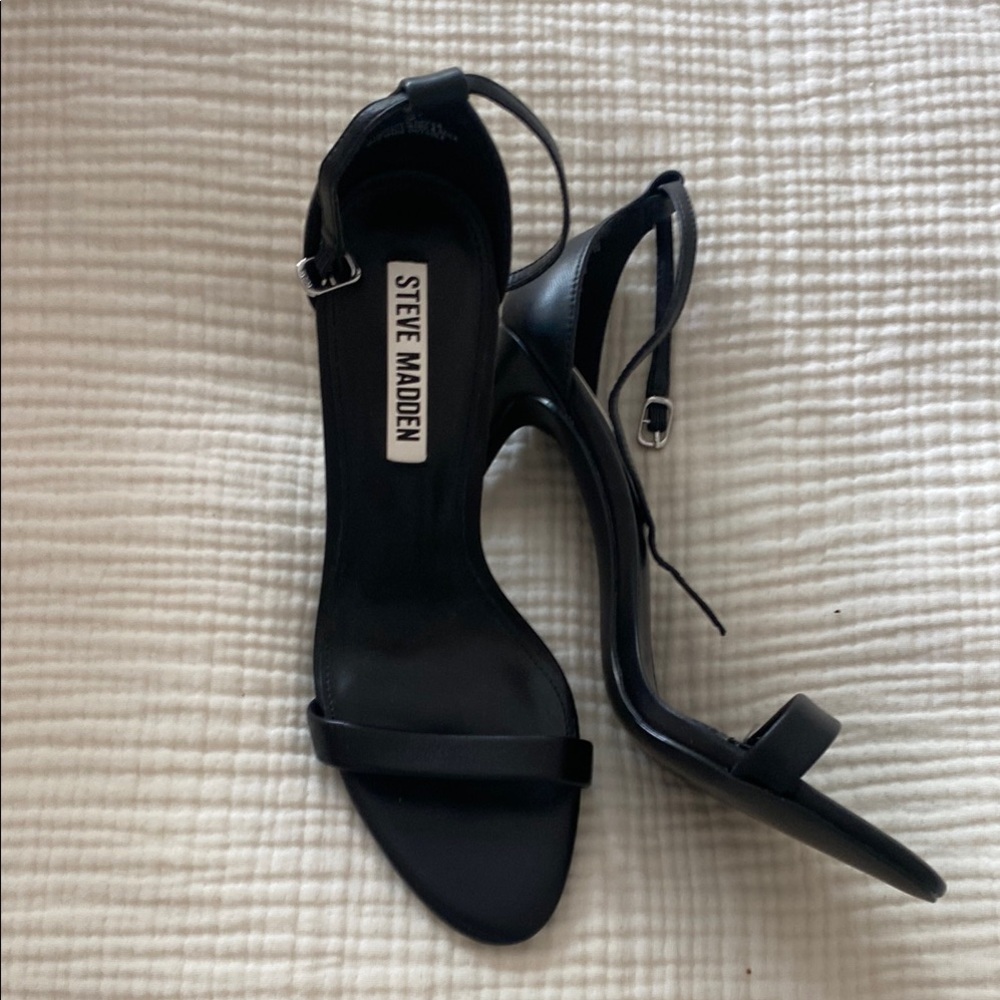 Steve Madden Black Stiletto Heels